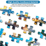 500 Piece Puzzle for Adults-Sea Turtle Puzzle| Recycled Cardboard Jigsaw Puzzles 500 Pieces | Challenging Family Activity Great Gift Idea for Family Friends | Difficult Puzzles Size 20.5X 15 inches Edsjegn