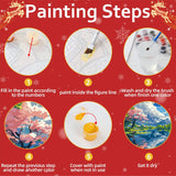 Reivworl Cardinal Paint by Numbers Kit for Adults, Cardinal Paint by Number Kits on Canvas, Acrylic Painting by Numbers for Gifts and Home Decor 16x20 Inch Reivworl