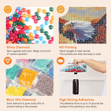 Anuver Eagle Diamond Painting Kits for Adults, 5D DIY Diamond Art Kits for Beginners, Full Drill Diamond Painting Kits for Home Wall Decor, 12x12 Inch Anuver