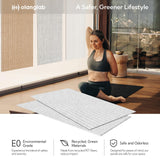 Olanglab Acoustic Wall Panels 10 Pack, 48 x 24 per Acoustic Panels Sound Absorbing, Decorative Sound Panels for Home Studio and Office, Silver Gray Olanglab