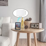 20 Pcs Sublimation Metal Photo Blanks 4"X6" X0.45mm Aluminum Photo Sign Blank Photo Metal Wall Sublimation Poster Frame Blanks (White) GEKIXUTP