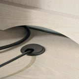 Sauder Costa Hutch, Chalked Chestnut finish Sauder