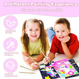 BAOXUE Scratch Art for Kids, Unicorns Black Rainbow Scratch Art Paper Set-Arts and Crafts & Supplies, DIY Activity & Party Games, Unicorn Art Gifts for Toddlers, Girls & Boys BAOXUE
