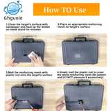 100W Plastic Welder, 2-in-1 Plastic Welding Kit with Soldering Iron Tips & 56Pcs Rods, 3-Speed Temperature Control Soldering Iron Gun, Professional Surface Repair Tool for Car Bumper,Dashboard, Kayak Ghguole