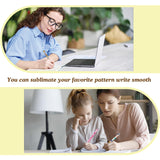 15 Pack Sublimation Pens Blank With Shrink Wrap, No Clip Heat Transfer Sublimation Ballpoint Pen, White Aluminum Personalized Customized Sublimation Pen for DIY Office School Stationery Supplies KEARTN