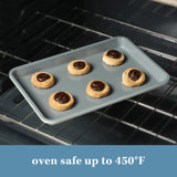 Sur La Table Kitchen Essentials Bake Sale 13 X 9 Inch PFOA, PFAS, PTFE Free Nonstick Cookie/Baking Sheet - Linen White Sur La Table