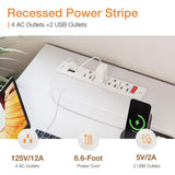 Coleshome 71 Inch Computer Desk with USB Ports, Large Office Desk, Long Study Student Writing Desk, White Coleshome