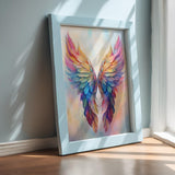 HKLIOPU Pink Wings Diamond Art Kits for Adults,DIY Diamond Painting Kits for Beginners,5D Full Drill Rhinestone Gem Art Crafts for Home Wall Decor 12"x16" HKLIOPU