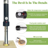 Customisable Electric Branding Iron by Yuwu – Precision Marking Tool for Wood, Leather, and Culinary Crafts (1.5x1.5 Inch) Yuwu