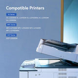 Forzik Compatible Toner Cartridge Replacement for Brother TN760 TN-760 TN730 TN-730 High Yield Compatible with DCP-L2550DW HL-L2350DW MFC-L2710DW Printer (4 Black) Forzik