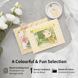 CREATIVETREES DIY Card Making Kit for Adults Cute cat-Themed & Thank You Cards with Envelopes for Birthdays, Weddings, Teachers, Parents, and Gift Giving (9 Sets) CREATIVETREES