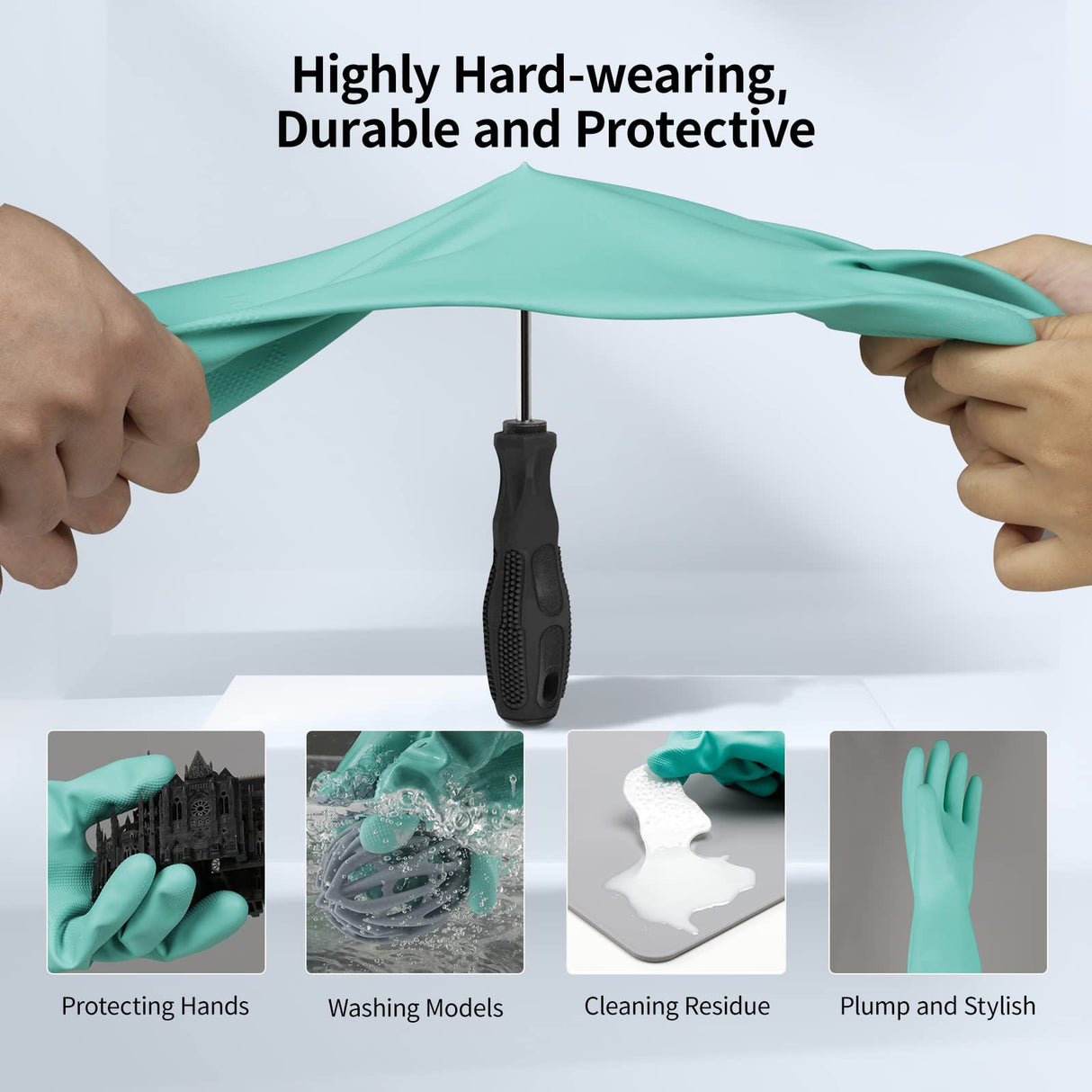 ANYCUBIC Resin 3D Printer Accessories Tool Kits, Silicone Pad, Stainless Steel Resin Filter, Multi-Function Water Bottle, Fish Scale Cloth, Golves, Plastic Nipper for Cleaning and 3D Printing ANYCUBIC