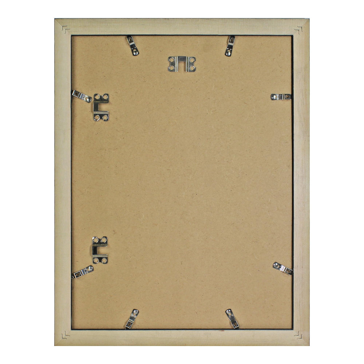 DDaoty Rustic Solid Wood 12x16 Picture Frame, Distressed Wood 12x16 Poster Frame Black DDaoty