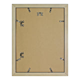 DDaoty Rustic Solid Wood 12x16 Picture Frame, Distressed Wood 12x16 Poster Frame Black DDaoty