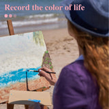 ESRICH Canvas Boards for Painting 8x10 Inch, 56 Pack Bulk 8x10 Inch Canvases for Painting- Cotton Canvas Panels for Oil, Acrylic & Watercolor Painting. ESRICH