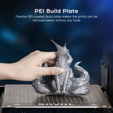 Sovol SV06 3D Printer Open Source with All Metal Hotend Planetary Dual Gear Direct Drive Extruder 25-Point Auto Leveling PEI Build Plate 32 Bit Silent Board Printing Size 8.66x8.66x9.84 inch Sovol