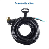 Cable Matters 4 Prong Replacement 50 AMP RV Power Cord - 25ft, 6/8 AWG, Generator Extension Cord, Compatible with Tesla Charger/EV Charger / J1772 Charger (NEMA 14-50P to 4 Wire) Cable Matters