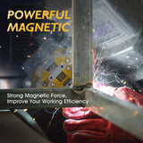 TOOLIOM Arrow Welding Magnets 6Pcs 25LB & 50 LB & 75 LB Strong Hold Magnetic Welding Holder Welder Magnet Set Welding Accessories TOOLIOM