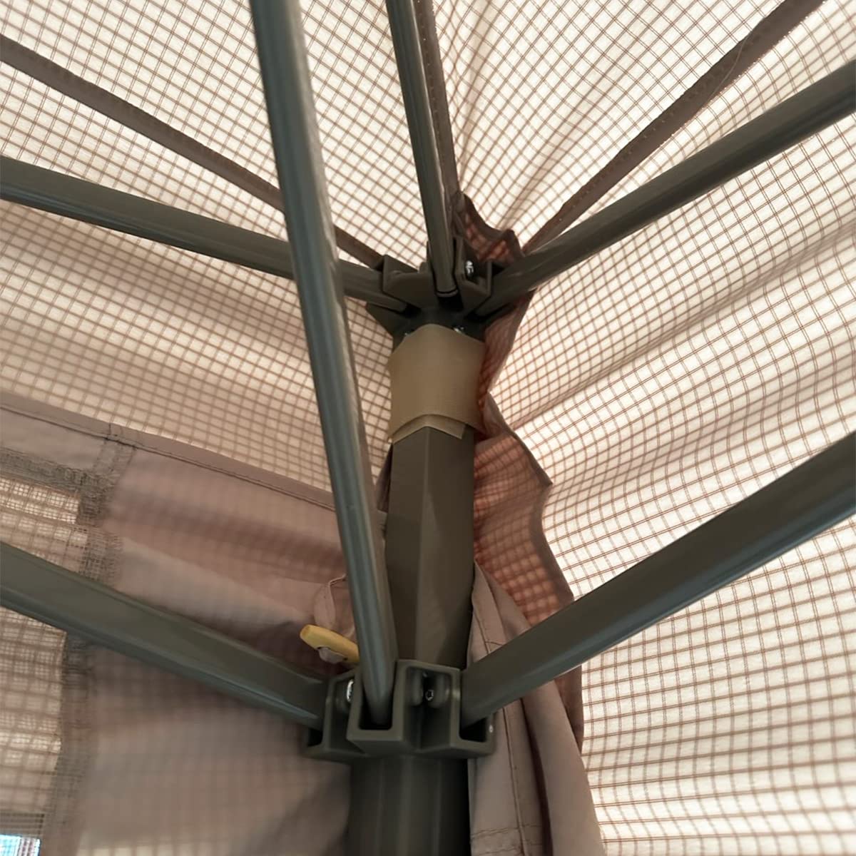 Garden Winds Custom Fit Replacement Canopy Top Cover Compatible with The Hampton Bay Stockton 11x11 Pop Up Gazebo - Upgraded Performance RIPLOCK 350 Fabric Garden Winds