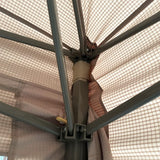 Garden Winds Custom Fit Replacement Canopy Top Cover Compatible with The Hampton Bay Stockton 11x11 Pop Up Gazebo - Upgraded Performance RIPLOCK 350 Fabric Garden Winds