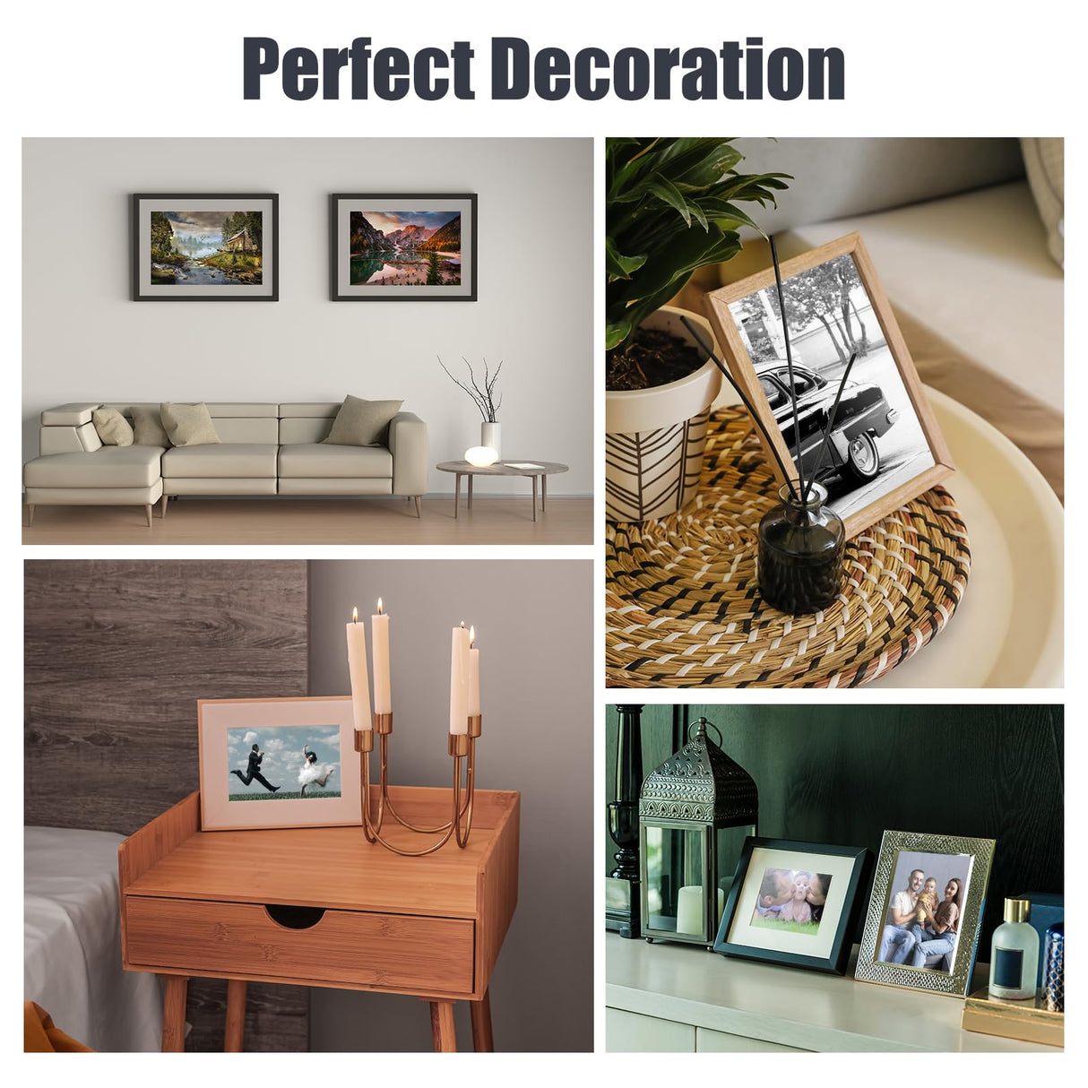 Guiqulai 30PCS Sublimation Aluminum Photo Blank Heat Transfer Metal Photo Board 0.45mm Aluminum Photo Sign Sublimation Poster Art Aluminum Plate for DIY Printing Living Room Bedroom (6x8, 8x10 Inch) Guiqulai