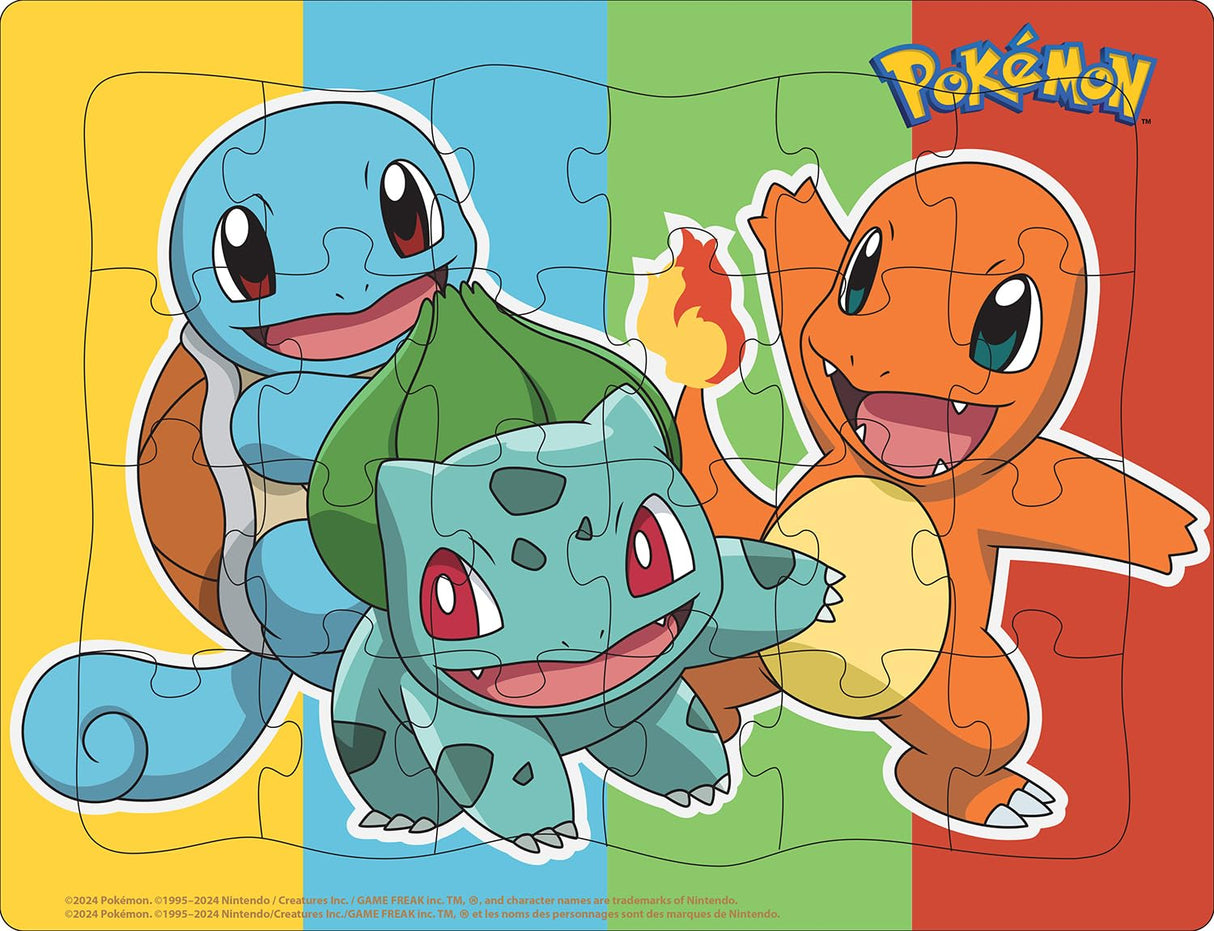Buffalo Games - Pokémon - Play Time - Four 12-48 Piece Puzzle Board Preschool Tray Puzzles - Finished Puzzle Sizes are 14 x 10.75in Buffalo Games