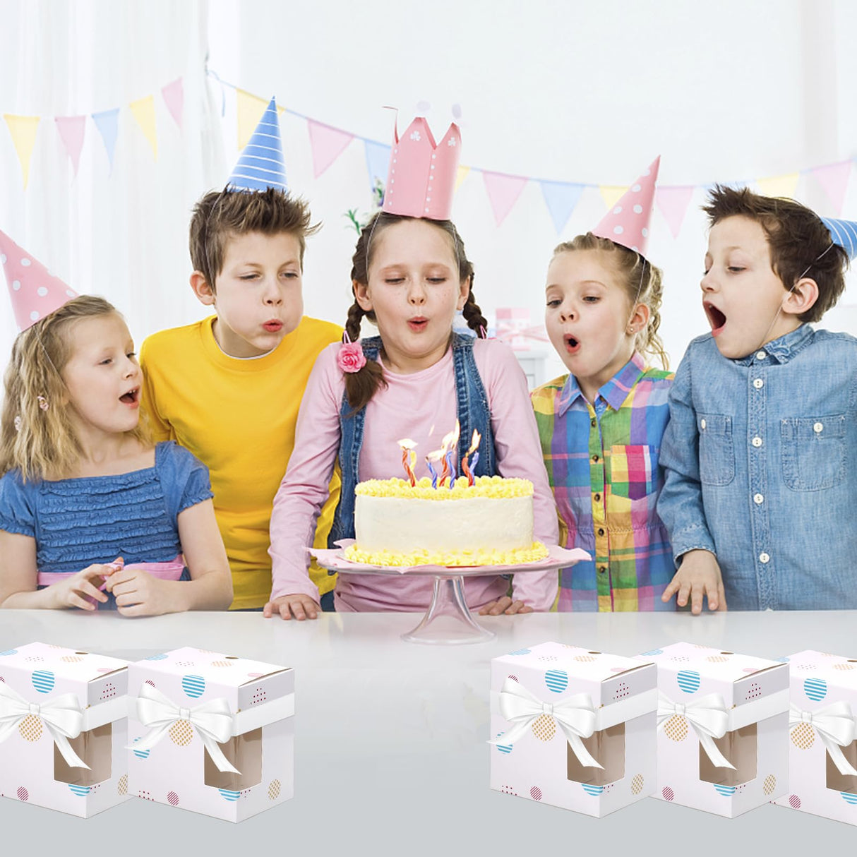 12 Cup Wraps for Glass Cups with Ribbon,Sublimation Glass Gift Boxes,Glass Cup Boxes,Gift Wrap Boxes for 12oz 16oz Cup,Glass Gift Box for Birthday Presents,showcasing,displaying GOGOBAY