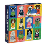 Galison Boss Dogs 500 Piece Family Puzzle from Galison - Featuring Bright and Colorful Illustrations, Perfect for The Whole Family to Enjoy Together, 20" x 20", Unique Gift Idea Galison
