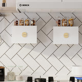 Floating Nightstands Set of 2 with LED Light Strip, and 2 Drawers – Modern Wall-Mounted Wooden Bedside Tables for Bedroom iyrany