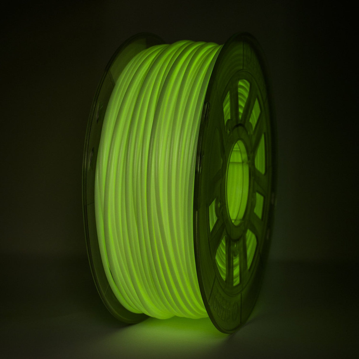 Gizmo Dorks 1.75mm HIPS Filament 1kg / 2.2lb for 3D Printers, Glow in The Dark Green Gizmo Dorks