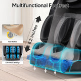 BOSSCARE 2025 Massage Chair Full Body, AI APP Control Shiatsu Zero Gravity Massage Chair with Foot Roller, Back Calf Heated, Bluetooth Speaker, Relaxing Massaging Recliner for Friend Family BOSSCARE