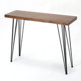 Chana Industrial Faux Live Edge Rectangular Bar Table by Christopher Knight Home Christopher Knight Home