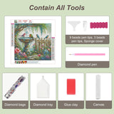 Anuver Landscape Diamond Painting Kits for Adults, 5D DIY Diamond Art Kits for Beginners, Full Drill Diamond Painting Kits for Home Wall Decor, Bird, 12x12 Inch Anuver