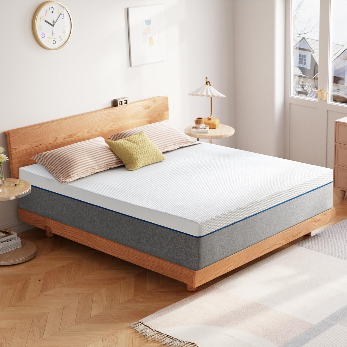 Twin Mattress 6 Inch Twin Gel Memory Foam Mattress,Twin Size Mattress in a Box, Medium Firm, Mattresses Twin Size Twolike