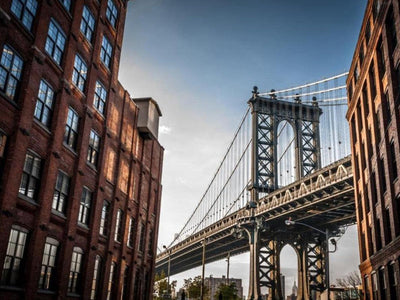 Manhattan Bridge New York USA DIY 5D Diamond Painting by Number Unique Kits Home Wall Decor Crystal Rhinestone Wall Decor 12x16 Inch