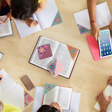 6 PCS Diamond Art Bookmarks, Diamond Painting Bookmarks for Book Lovers 5D DIY Bookmark Corner Bookmark Adults Crafts Diamond Art Kits for Adults Kids Home Office Beginner Adults Gift ALKALO