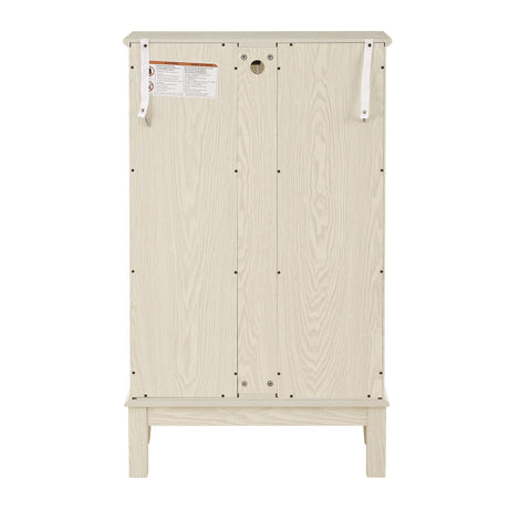 Awatiglou 2 Doors Curio Cabinet with Tempered Glass Doors, Curio Cabinets with Mirrored Back Panel and Adjustable Shelves, Lighted Display Cabinet for Home, Office Light Bulb Included White (White) Awatiglou