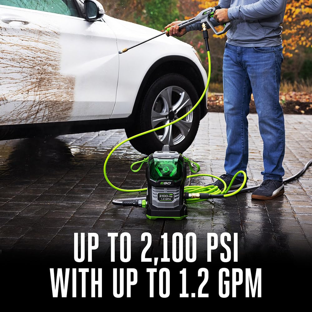 EGO Power+ HPW2100 2100 PSI 56-Volt Lithium-ion Cordless Pressure Washer Tool Only EGO Power+