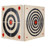 Heavy Wooden Axe Throwing Target & Knife Throwing Target with Handles FYANER