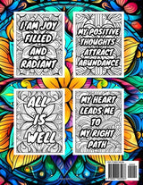 Positive Thoughts, Powerful Results: Positive Affirmation Coloring Book WoodArtSupply