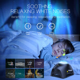 Northern Galaxy Light Aurora Projector with 33 Light Effects, Night Lights LED Star Projector for Bedroom Nebula Lamp, Remote Control, White Noises, Bluetooth Speaker for Parties HODANS