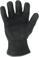 Ironclad HEATWORX REINFORCED; Heat and Cut Resistant Gloves, Palm Heat Protection Rated up to 450°F, (1 Pair), Black Ironclad