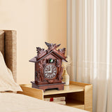 Kendal Large Tabletop Handcrafted Wood Cuckoo Clock House Home Decor with Singing Bird & Black Forest Bird Decoration MX23-2 Kendal