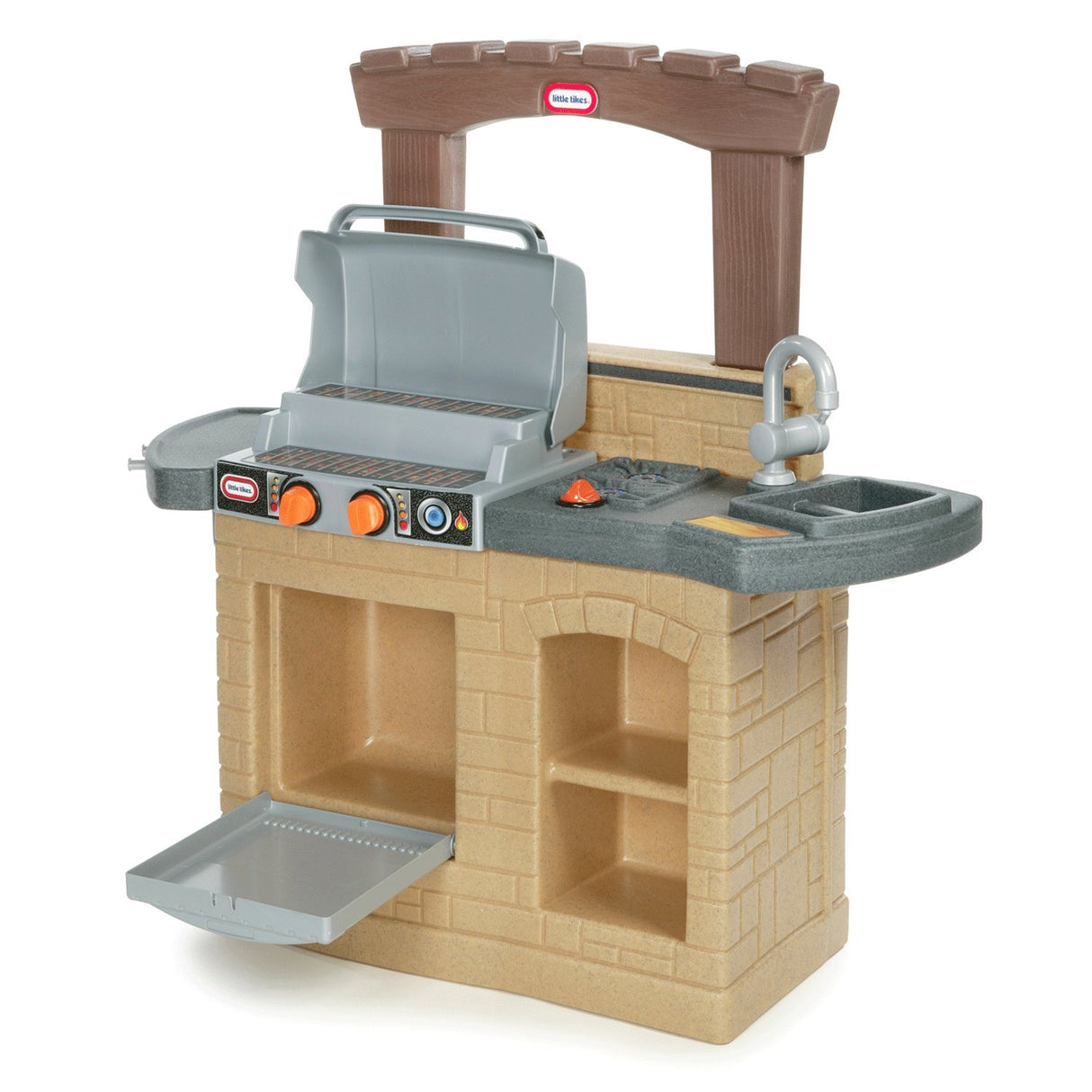 Little Tikes Cook 'n Play Outdoor BBQ , Brown Little Tikes