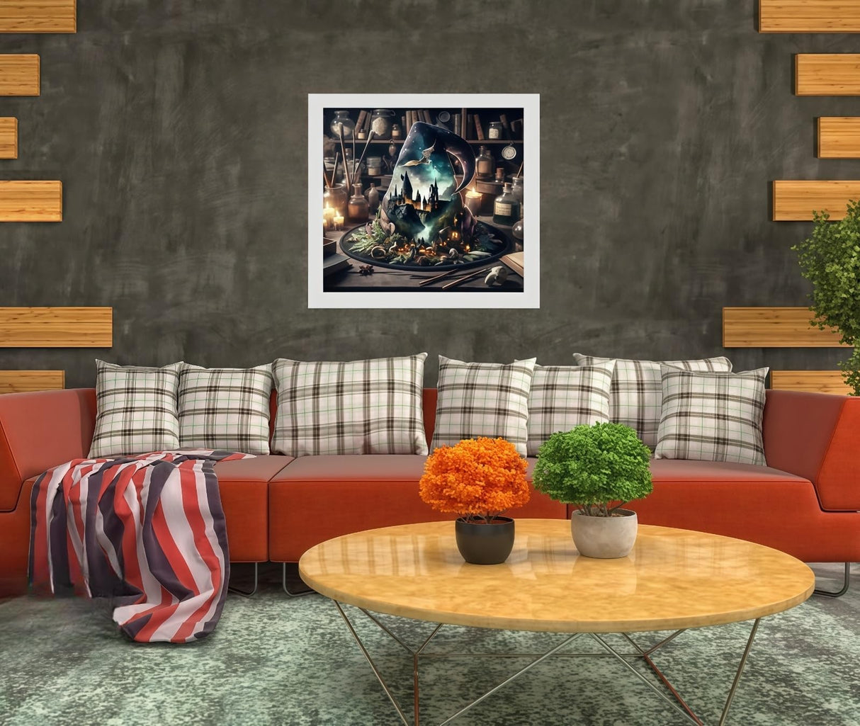 BYGFHLYW 5D Diamond Painting Kits for Adults, Hat Landscape Diamond Art Kits for Adults Beginner, DIY Full Drill Diamond Dot Gem Painting for Home Wall Decor 13.7x13.7inch BYGFHLYW