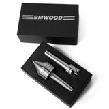 BMWOOD Woodlathe MT2 Centers set, Live Center 1-5/8" Dia and 4 Pronged Drive Center 1" Dia BMWOOD