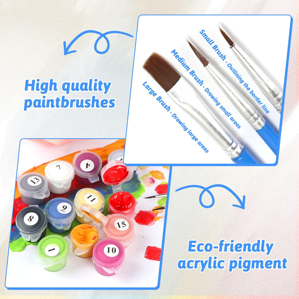 EMIEAUFG Creative Paint by Number Kit for Adults,Dark Forest DIY Paint by Numbers Set for Home Decor and Gifting - 12x16 Inch EMIEAUFG