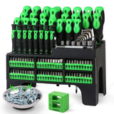 SWANLAKE 118PCS Magnetic Screwdrivers Set With Plastic Ranking,Tools For Men (118PCS) SWANLAKE GARDEN TOOLS