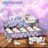 Liberty Imports 12-Pack Fairy and Unicorn Excavation Kit for Kids - Enchanted Magical Digging Adventure - Ideal Party Favors, Educational STEM Toys for Girls and Boys Liberty Imports