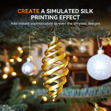 TECBEARS Silk Filament 1.75, Shiny Silk PLA Filament, 3D Printer Filament with Smooth Silky Surface, 250G Spool, 8 Rolls, Gold+Silver+Purple+Green+Blue+Pink+Orange+Red Copper TECBEARS